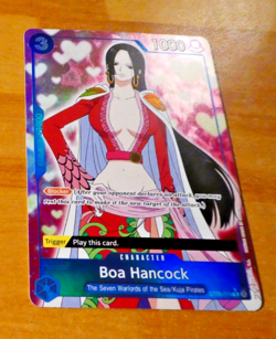 ONE PIECE ENGLISH CARD GAME HOLO V3 CARTE Boa Hancock ST03-013 ALT EN MINT - Image 1