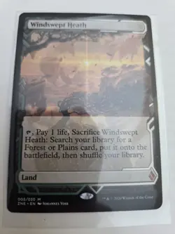 mtg, Windswept Heath Zendikar Rising Expeditions Regular NM - Image 1