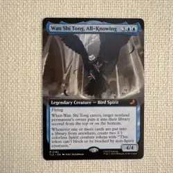 Wan Shi Tong, All-Knowing (Extended Art) M0182 MTG: Avatar TLE NM - Image 1