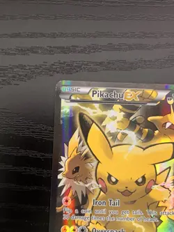 Pikachu EX ULTRA RARE XY124 Star Promo 2016 Pokemon Card - Image 5