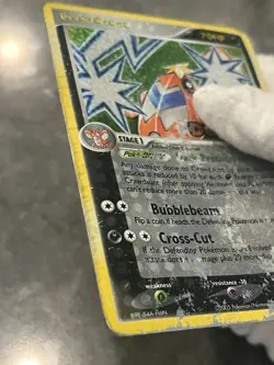 Pokemon TCG Crawdaunt 6/107 EX Deoxys Reverse Holo Damaged - Image 5