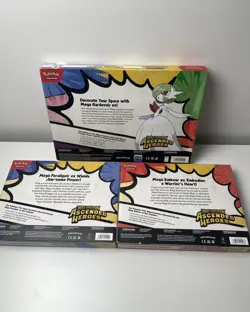 Pokemon TCG Ascended Heroes Premium Poster & 2X EX Boxes SEALED - Image 4