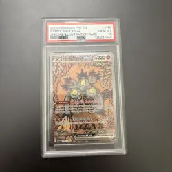 2025 POKEMON PRE EN-PRISMATIC EVOLUTIONS #159 SANDY SHOCKS EX PSA 10 - Image 1