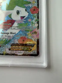 Pokemon Shaymin EX Legendary Treasures Radiant Collection RC21 - PSA 8 NM - Image 5
