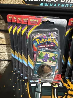 Pokemon TCG Chaos Rising - 10 Promo Blisters, 5 Sleeved Boosters ..15 pack Lot - Image 2
