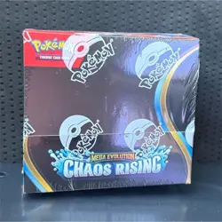 Pokemon TCG Mega Evolution Chaos Rising Sealed Box English 2026 - Image 1