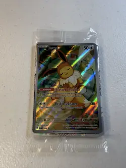 Pokemon Prismatic Evolutions Black Star Promo Eevee SVP 173 NEW Sealed - Image 1