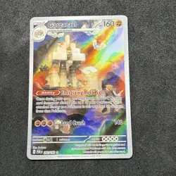 Garganacl 202/182 SV04: Paradox Rift Holo Illustration Rare Pokemon TCG - Image 1