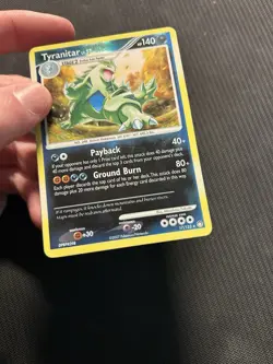 Pokemon TCG Tyranitar 17/123 Reverse Holo! MP/HP Condition! See Description! - Image 3