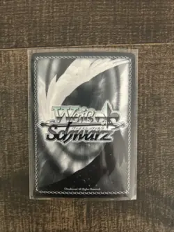 Angel Beats Weiss Schwarz Key 20th Anniversary KAB-W78-072S SR Yuri FOIL used - Image 2
