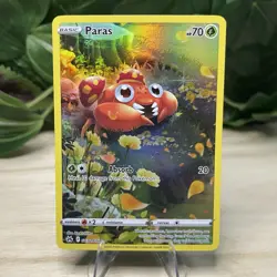 Paras GG32 Crown Zenith Galarian Gallery Pokemon Card NM - Image 1