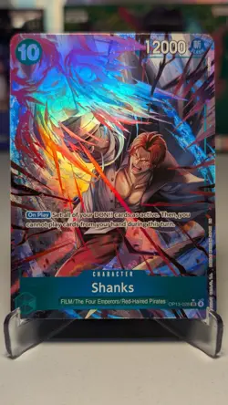 One Piece Card Game - Shanks - OP13-028 - Alt Art - Image 1