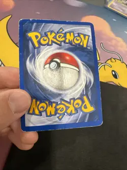 Pokemon TCG Gyarados Holo Rare Card Base Set 6/102 DAMAGED - Image 4