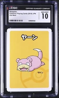 ✨✨ CGC 10 Slowpoke Old Maid 2019 Japanese Pokemon Card - Image 1