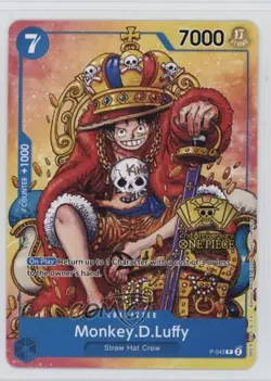 2022-Current One Piece Card Game: Promos English Monkey D Luffy #P-043 - Image 1
