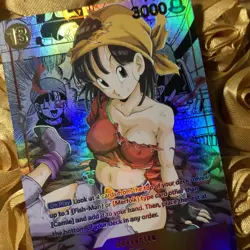 Pan DRAGON BALL Z Comic Beauty ACG Waifu Anime Goddess Holo Girl Card - Image 2