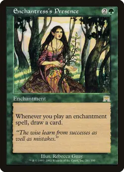 MTG Enchantress's Presence - 261 / English / Moderately Played - Image 1