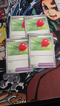 4x Air Balloon 079/086 x4 - SV: Black Bolt - Uncommon - Pokemon TCG Playset - Image 1