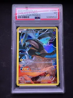 2015 Pokemon Black Kyurem Black Star Promo XY80 PSA 7 - Image 1
