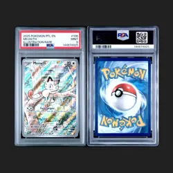 2025 Pokemon Meowth IR #106 PSA 9 - Image 3
