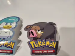 Pokemon TCG Promotional Scarlet & Violet Sticker Set of 5 Lechonk Fuecoco Quaxly - Image 3