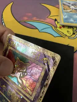 Pokemon TCG Ancient Mew Promo Holo Rare Vintage Damaged #1 - Image 4
