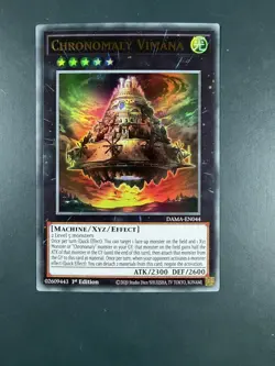 Yugioh - Chronomaly Vimana - Ultra - DAMA - 1st - Image 1