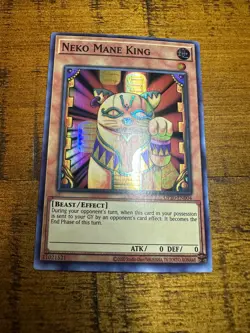 Neko Mane King OP20-EN004 Unlimited Edition Super Rare LP + BONUS - Image 1
