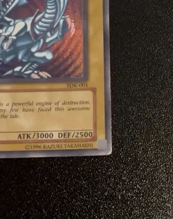 Blue-Eyes White Dragon SDK-001 Yu-Gi-Oh! Holo - Image 5