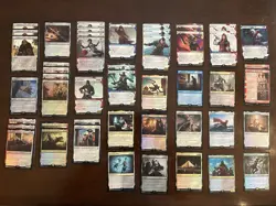 LOT of 59 Assassin's Creed MTG Cards - Showcase Legendary Foil Apple of Eden NM - Image 1