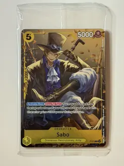 Sabo (Tin Pack Set Vol 2) P-073 One Piece Promotion Cards Foil SEALED - Image 1