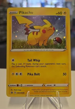 Pikachu SWSH039 SWSH: Sword & Shield Promo Cards Holo - Image 1