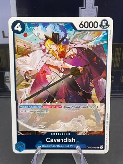 Cavendish OP10-045 (R) Rare Foil Royal Blood One Piece Card Game - Image 1