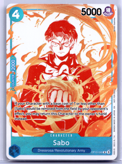 One Piece Card Game - Sabo (3rd Anniversary Promo) OP10-049 R - Image 1