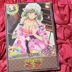 Grayfia Lucifuge High School DxD Hot Spring Goddess Anime Waifu Girl Card 1 - Image 2