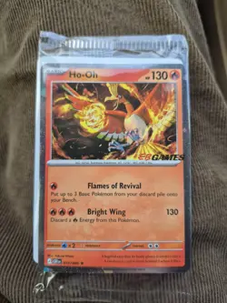 HO-OH EB Games Promo Card - Image 1