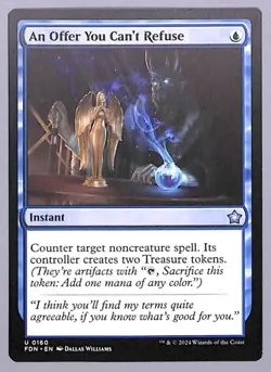 An Offer You Can't Refuse - 160 - Foundations (FDN) MTG - Image 3