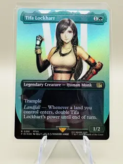 Tifa Lockhart (Borderless) Foil 391 FINAL FANTASY Magic: The Gathering - Image 1
