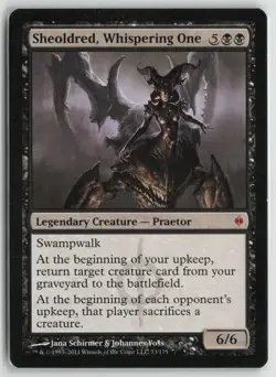Sheoldred, Whispering One Lightly Played 73 New Phyrexia Magic: The Gathering - Image 1