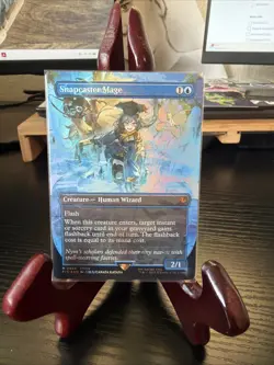 Snapcaster Mage (Borderless) (Chocobo Track Foil) Commander: Final Fantasy Foil - Image 1