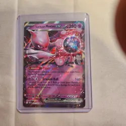 Pokemon Team Rocket's Mewtwo ex 081/182 Destined Rivals Double Rare Holo 280 HP - Image 1