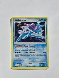 Suicune 19/132 Cracked Ice Holo Rare Diamond & Pearl Secret Wonders NM Pokemon - Image 5