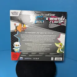 Pokemon TCG SV10.5 Black Bolt & White Flare Poster Collection Box Sealed - Image 2