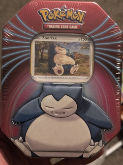 Pokemon 2021 Knockout Tin, Snorlax, 30 ct, Standard, Multicolor - Image 1