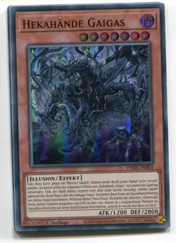 Yu-Gi-Oh! Hekahande Gaigas Super Rare PHRE-DE004 - Image 1
