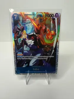 Sabo OP15-046 Super Rare Adventure on Kami's Island One Piece Foil Near Mint - Image 1