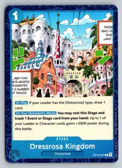 Dressrosa Kingdom OP15-057 Adventure on Kami's Island One Piece - Image 1