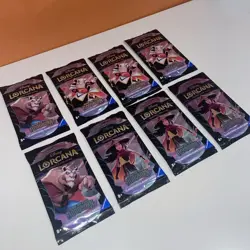 Disney Lorcana Rise of the Floodborn Booster x 8 Packs - Brand New & Sealed - Image 2
