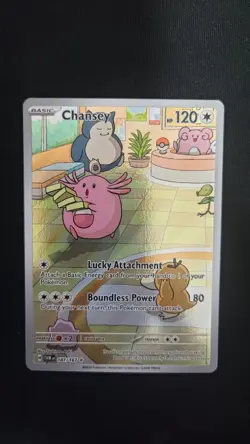 Pokemon TCG Chansey 187/167 Illustration Twilight Masquerade Card Card 1 - Image 2