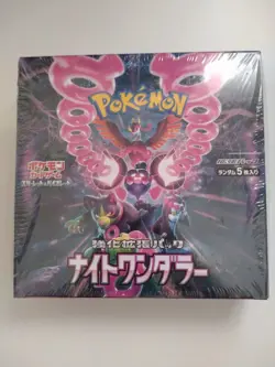 Pokemon Card Booster Box Night Wanderer sv6a Japanese NEW w/shrink - Image 1